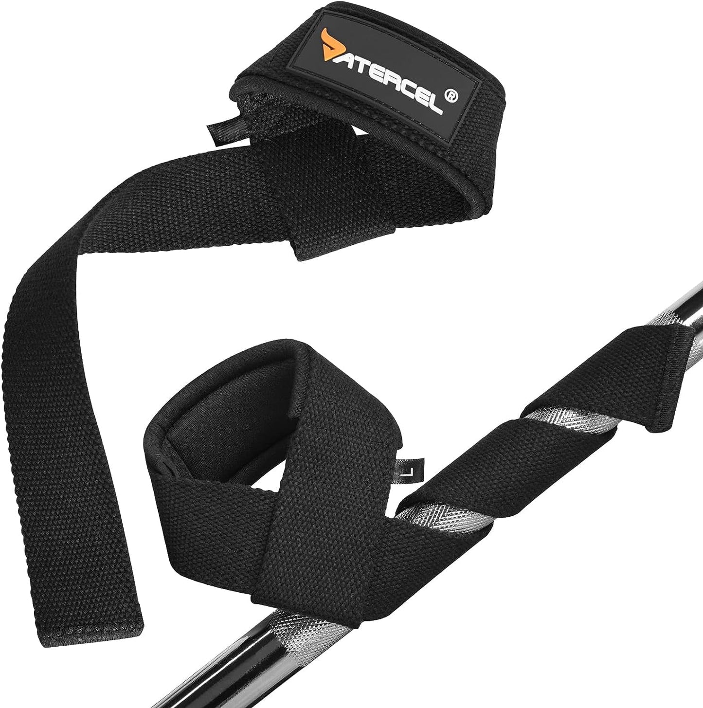 Lifting Straps Wrist Straps for Weightlifting,Deadlift,Bodybuilding,Powerlifting,Gym Straps Padded Neoprene with Wrist Wraps for Grip Strength,Strength Training